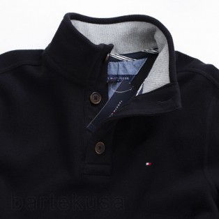 TOMMY HILFIGER BLUZA MESKA - HALF ZIP